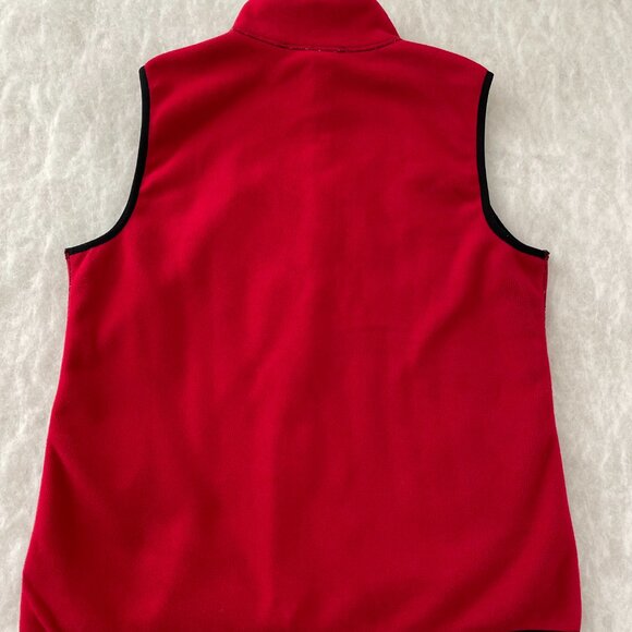 Karen Scott Womens Black White Reversible Houndstooth Classic Full Zip Vest Sz L - Picture 4 of 9